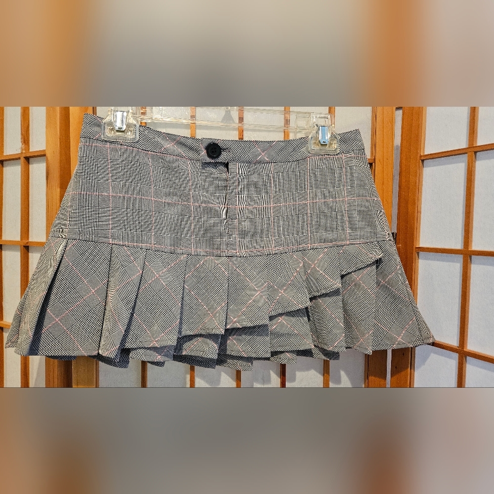 Plaid Mini Skirt